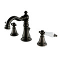 Fauceture English Classic Widespread Bathroom Fct, Oil Rubbed Bronze FSC1975PL